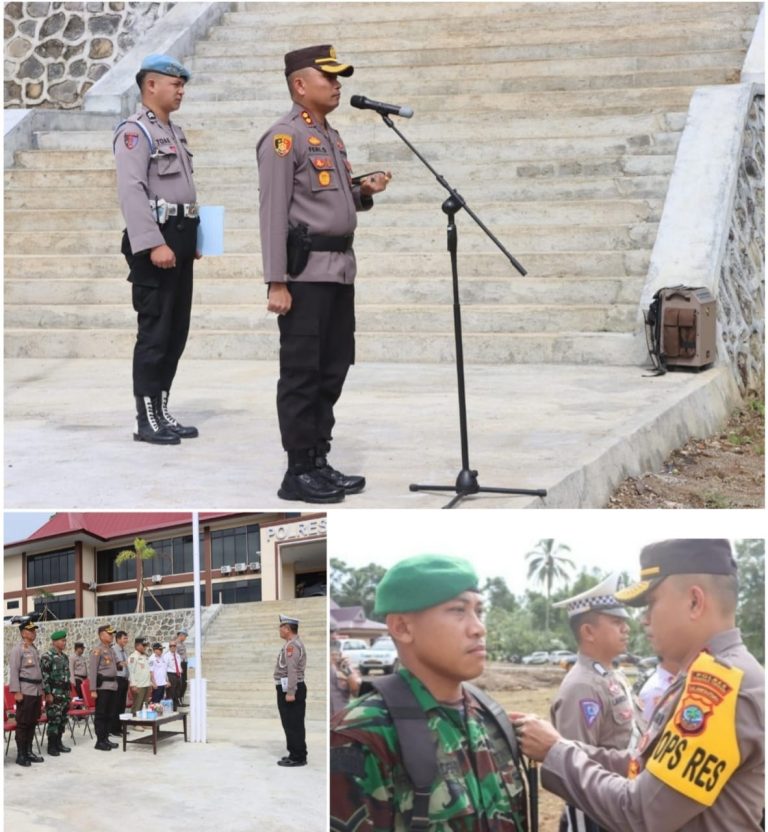 Polres Mitra Gelar Apel Operasi Keselamatan Samrat Sulawesion