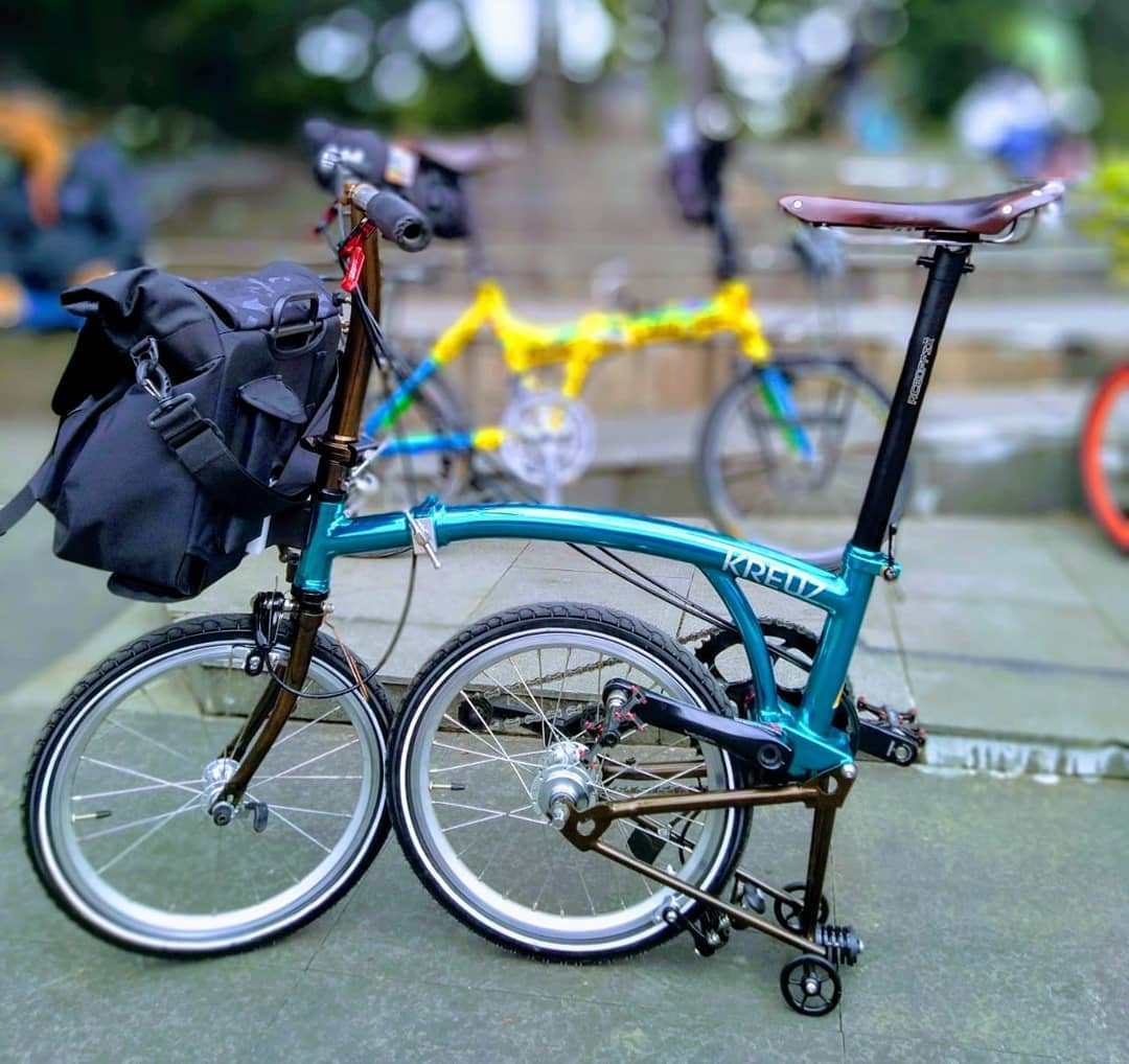  Sepeda  Kreuz Brompton  Made  in Indonesia yang Sedang 