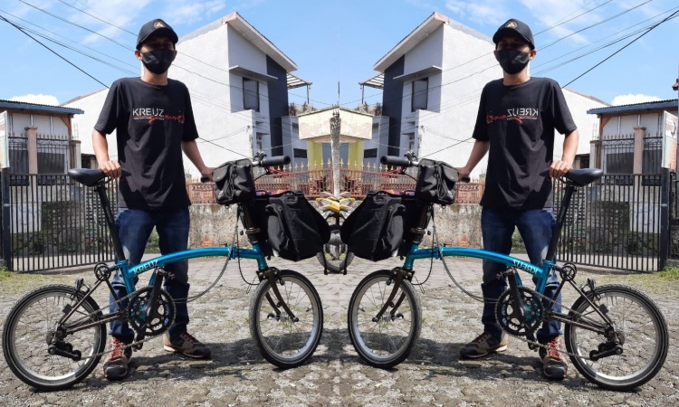  Sepeda  Kreuz  Brompton Made in Indonesia yang Sedang 