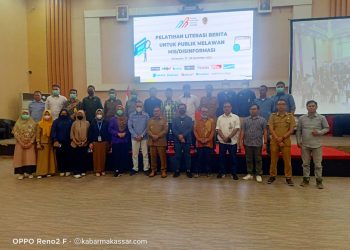 Wali Kota Gorontalo Apresiasi Pelatihan Literasi Berita AMSI