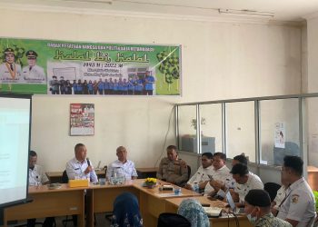 Panitia Pilsang dan Panitia Pemilih Sangadi Mengelar Pertemuan, Terkait Klarifikasi Gugatan Pilsang