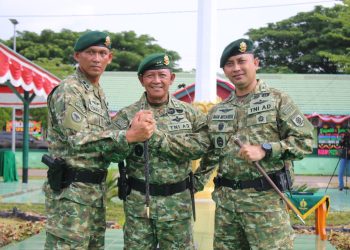 Pangdivif 3 Kostrad, Mayjen TNI Dwi Darmadi Pimpin Sertijab Danyon Arhanud 16 Kostrad