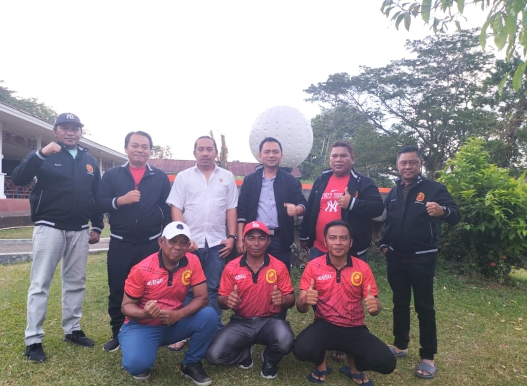 Tim Pengprov Persatuan Golf Indonesia (PGI) Provinsi Sulawesi Utara (Sulut).(Foto:Noufryadi Sururama)