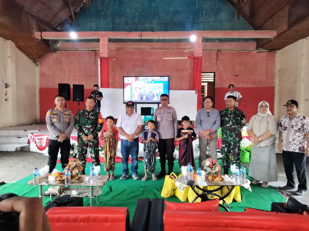 Bhakti Sosial dan Kesehatan TNI dan POLRI di Kecamatan Belang, Sabtu 26 Agustus 2023.(Foto:JMT)