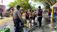 Inovasi Problem Solving dari Polres Minahasa untuk kendala air bersih di Perkemahan Pramuka di Tondano (Foto Humas Polres).