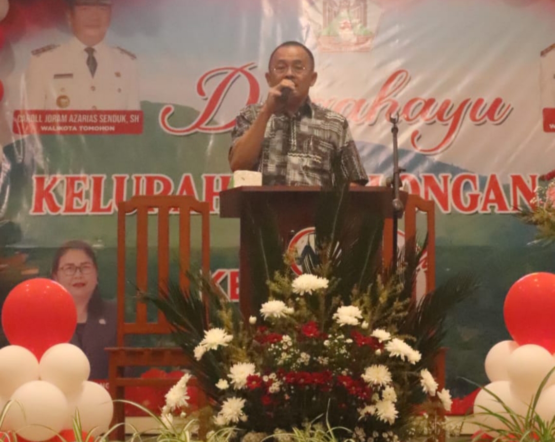 Wakil Walikota Tomohon Wenny Lumentut, Selasa 29 Agustu 2023.(Foto:Prokla Malingkas)