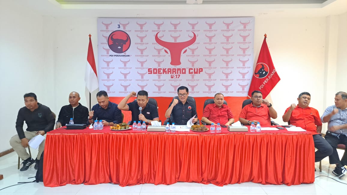 Rapat teknis turnamen Sepak Bola Soekarno Cup U-17, Senin (18/9/2023). (Foto: Panitia)