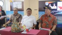 Rapat Pimpinan (Rapim) Evaluasi Pengawasan Realisasi Anggaran (EPRA) APBD serta APBN Tahun Anggaran (TA) 2023 Pemerintah Provinsi Sulawesi Utara, Kamis (5/10/2023), di atas Kapal Nirmala Bahari I.