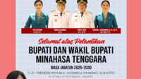 Kepala Badan beserta jajaran Badan Perencanaan Pembangunan Daerah (Bappeda) Kabupaten Minahasa Tenggara (Mitra) bersama seluruh ASN dan THL