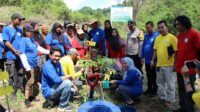 aksi penanaman di lahan PLN UIP Sulawesi di Pohuwato